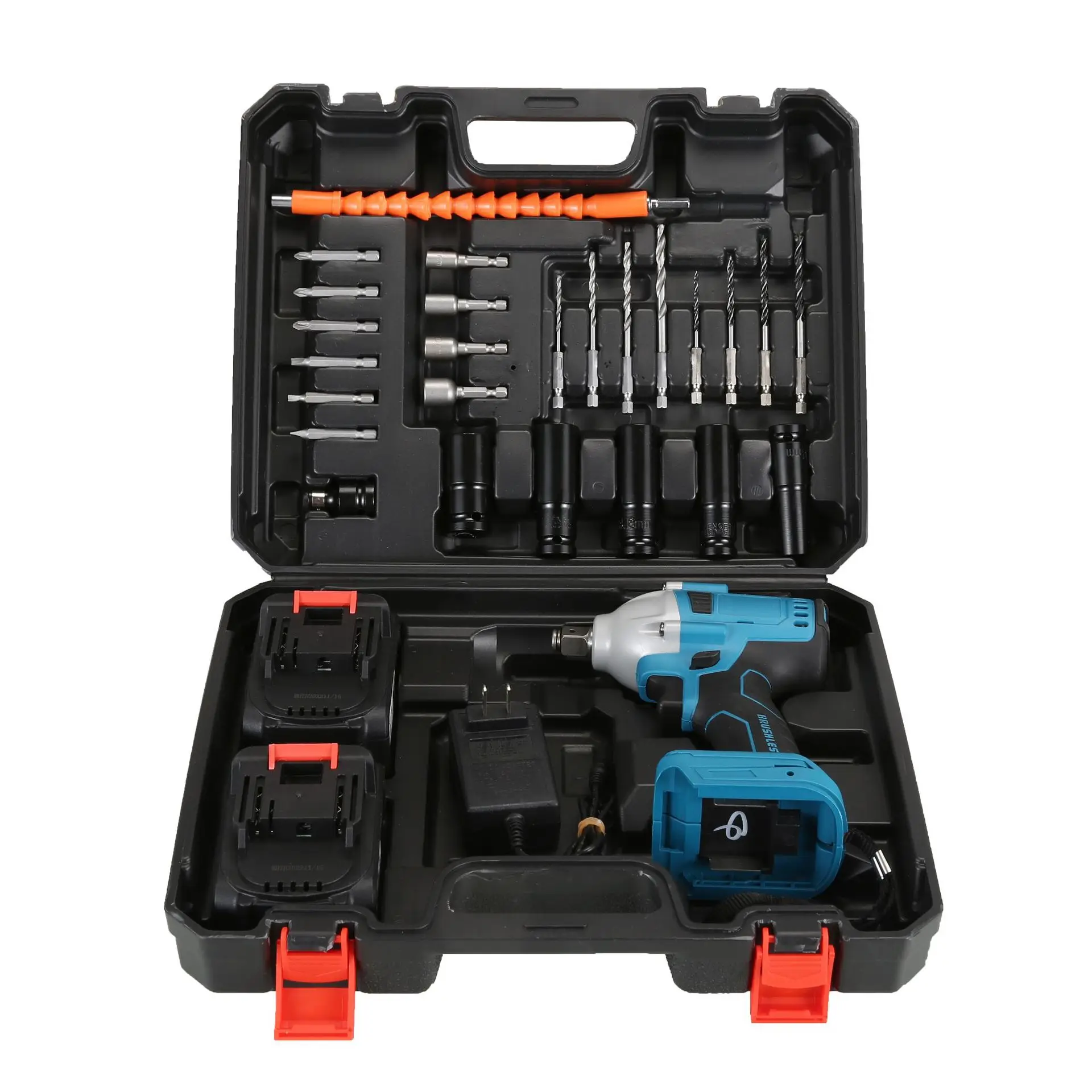 Electric wrench charging lithium electric wrench charging brushless electric impact wrench electric screw
