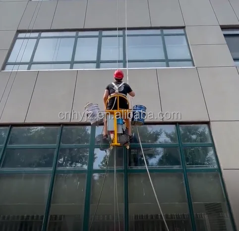 Huiyang ZLP250 single-person Suspended Rope Platform  for the building facade work
