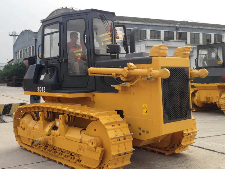 Дешевая дорожная техника горное оборудование бульдозер SD13 130hp гусеничный с креплениями