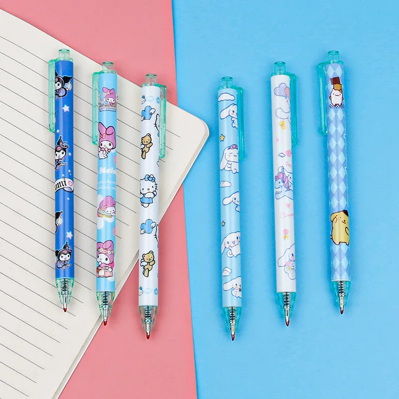 Cartoon cute thing series press neutral pen 0.5mm cute high appearance level girl heart student black neutral pen gel pen