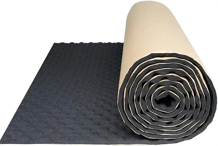 Noise Insulation Sound Proof Foam Panel Self Adhesive Closed Cell Foam Soundproofing Foam Egg Crate for wall