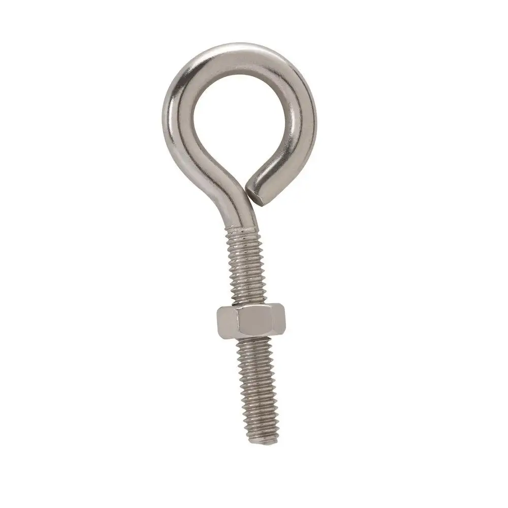 Chins factory custom galvanized stainless steel female eye bolt lifting eye bolt
