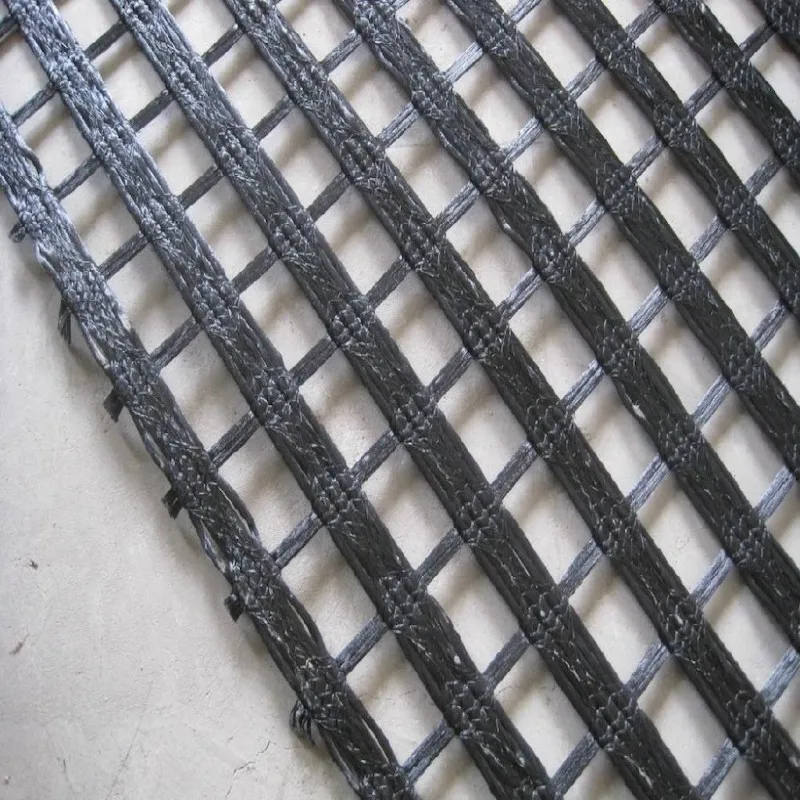 Mesh 25mm Polyester geogrid Reinforcement soft soil and Road Base