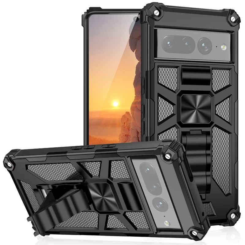 For Google Pixel 7 Pro Kickstand case shockproof cover, For For One Plus Ace 5G Car Mount case