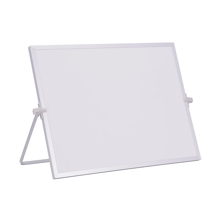 Removable dry erase desktop whiteboard school office home used small fordable magnetic whiteboard with stand