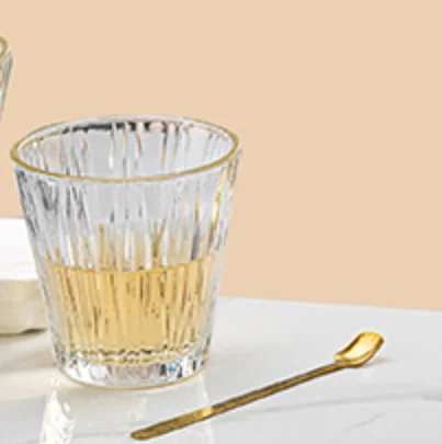 Tea cup set bulk buying high quality glasses drink cup glass water juice tea coffee cup set