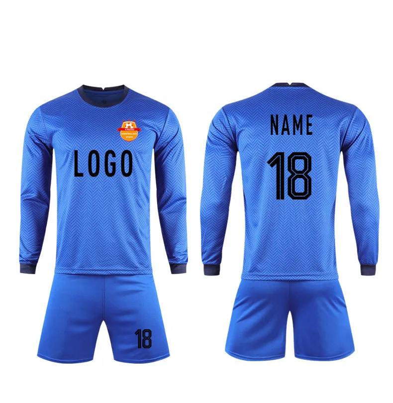 Factory Sport Clothes Long Sleeve Football Wear Uniforms Jersey