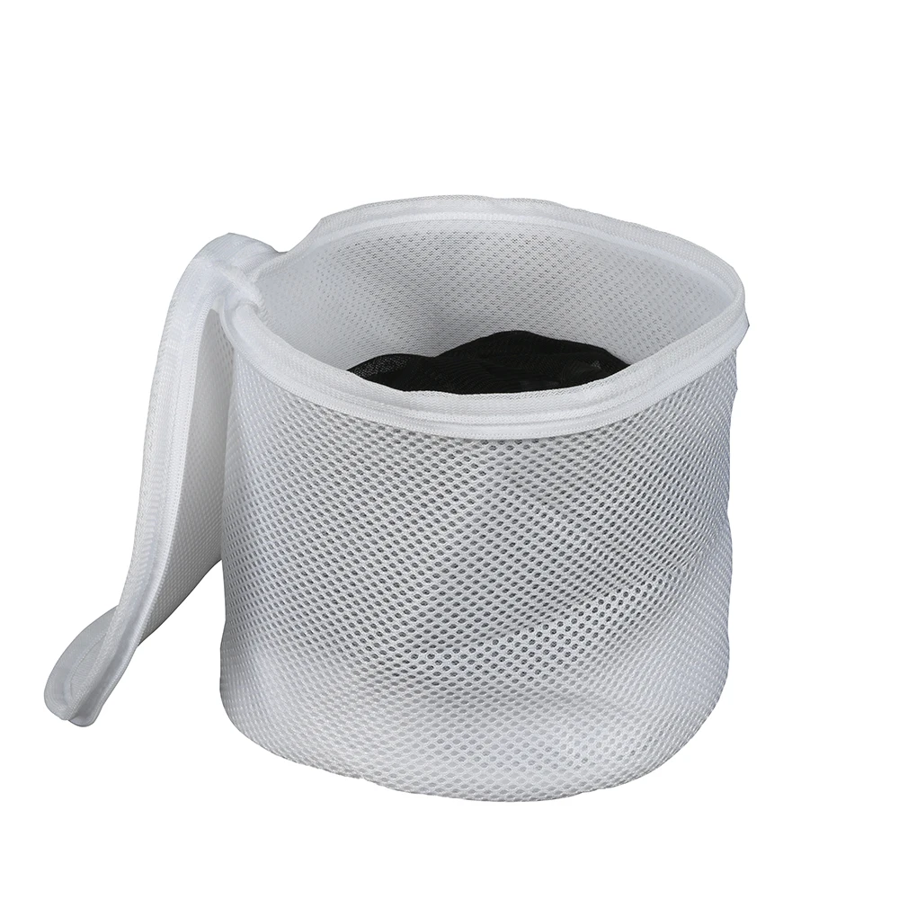 Quality net wash bag large capacity storage laundry bags custom logo printed clothing mesh washing laundry bag
