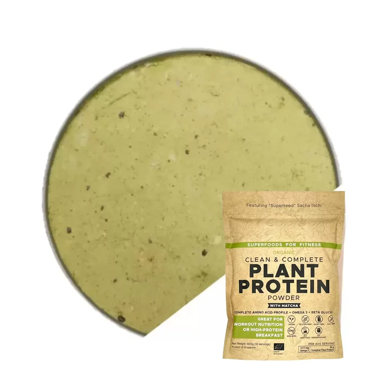 Organic vegetable protein powder without artificial sweeteners, flavors and flavors can be customized factory direct sales