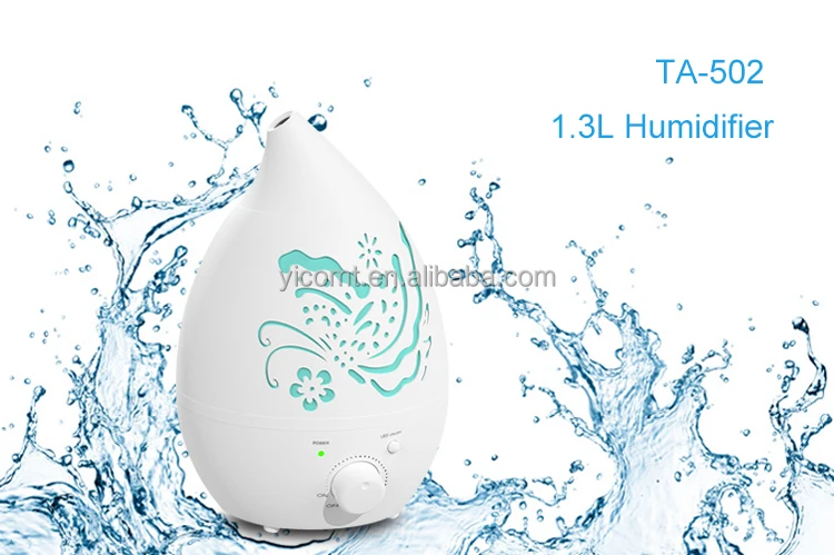 Alibaba Amazon Hot Selling China Supplier LED Lamp Aromatherapy Essential Oil Air Aroma Diffuser Cool Mist Humidifier
