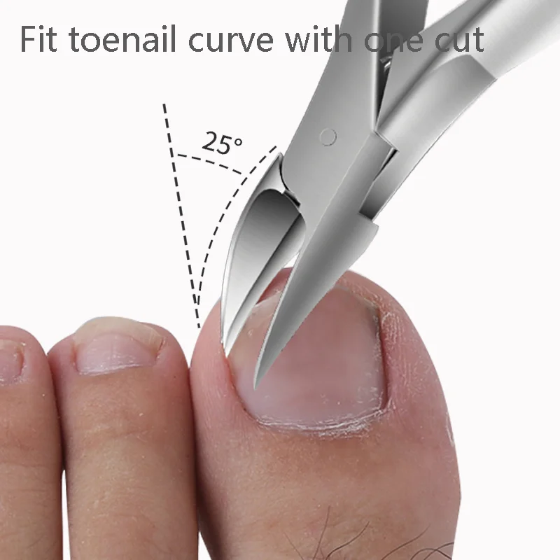 New Arrival Stainless Steel Pedicure Cuticle Nipper with Sharp Jaw