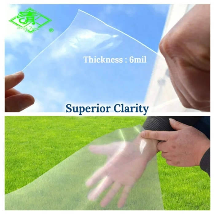 UV treated plastic film greenhouse / LDPE greenhouse film