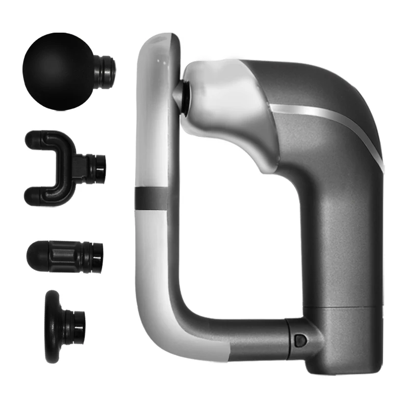 Muscle massage gun vibration massage gun Multifunctional fascia knife guasha shiatsu massage gun with EMS