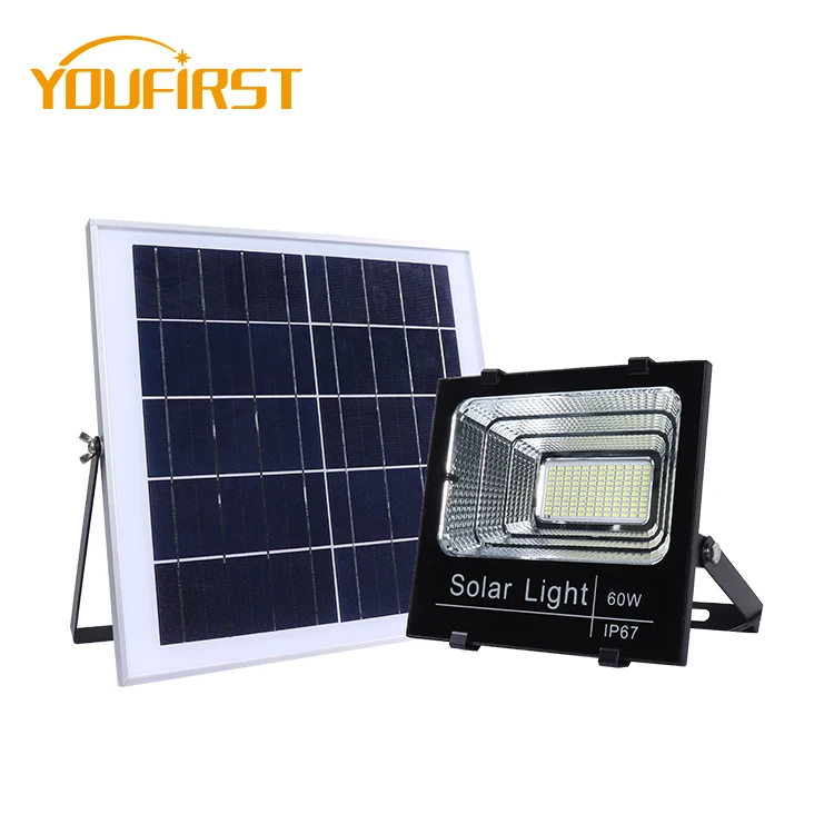 Hot Selling Aluminum Flood Light Remote Control Waterproof Outdoor Ip65 40w 60w 100w 200w Solar Led Floodlight