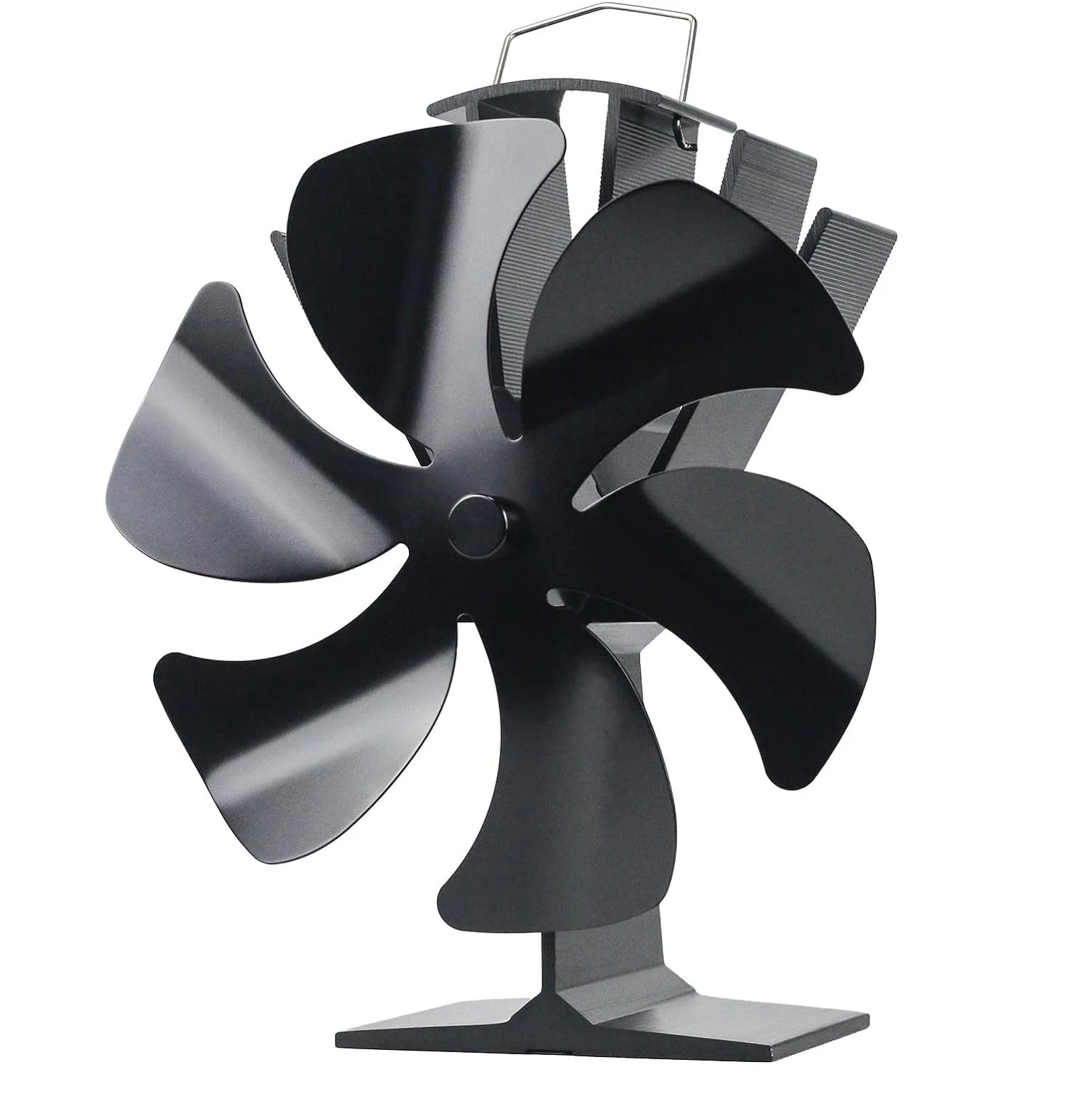 Wood Heat Powered Stove Heater Fan Fireplace Fan for/Pellet/Wood Burner/Fireplace