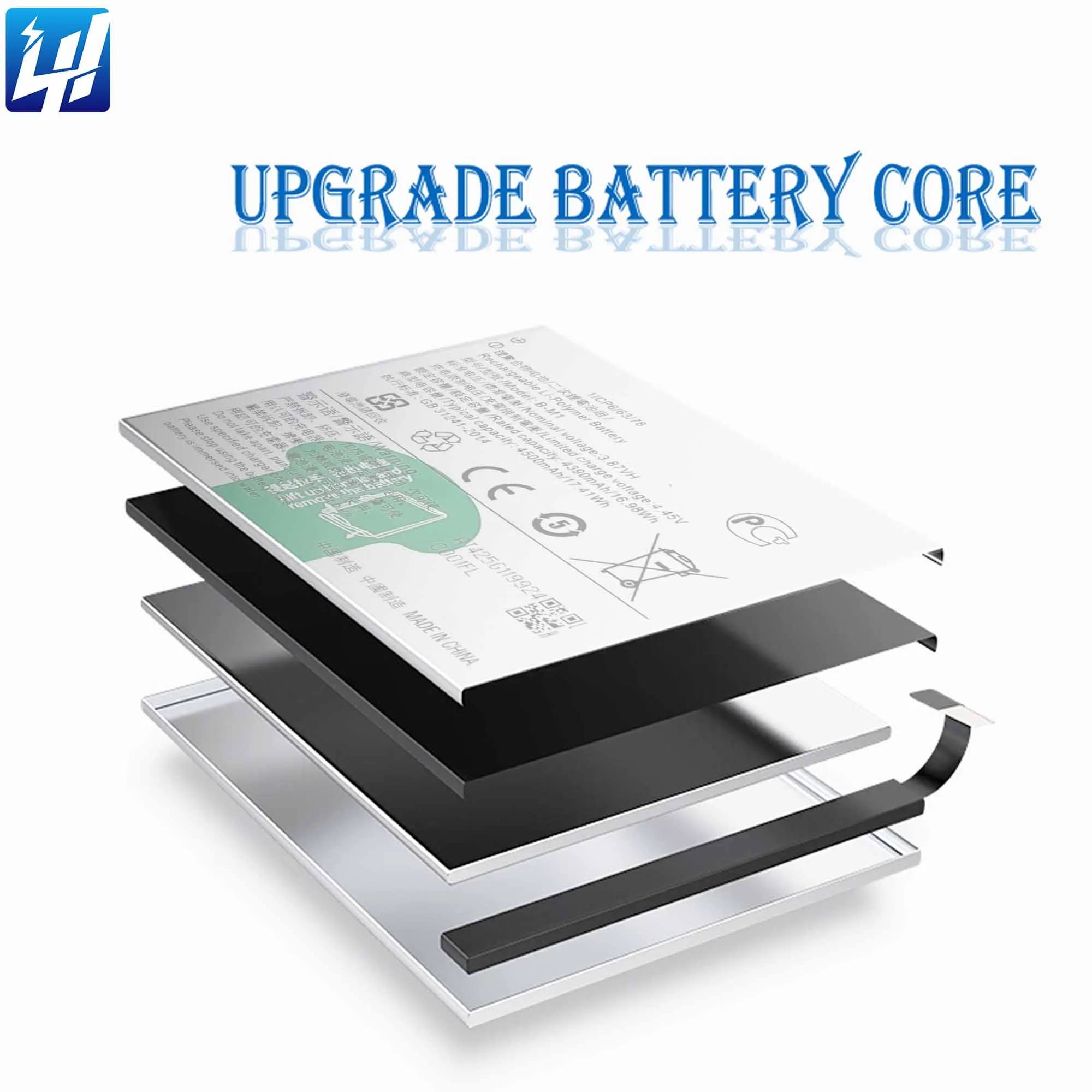 OEM B-M1 100% Original Li-ion Polyer Rechargeable battery For vivo V17/V19