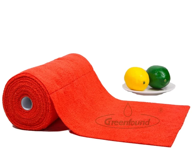 Новинка 2022, профессиональное полотенце из микрофибры премиум-класса на рулоне, 65PK