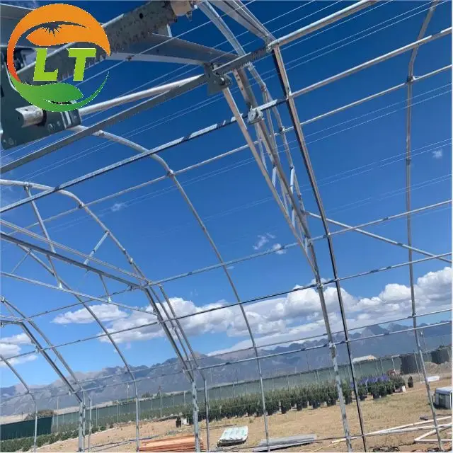 Good shading effect heat preservation can be automatically adjusted system blackout greenhouse