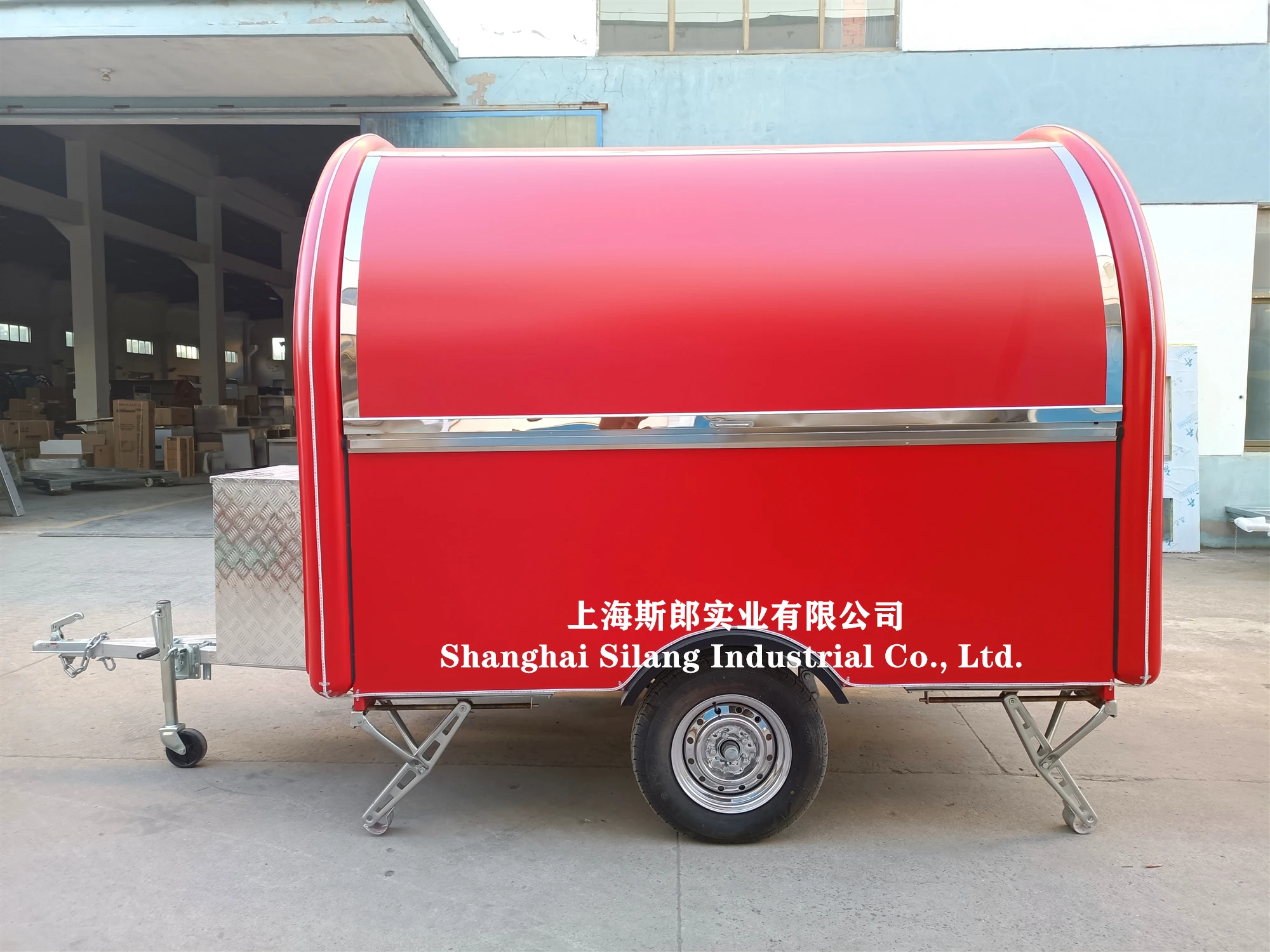 Custom USA stadard  Multiple styles closed catering food truck with awning,food trailer with 3+1 sink for sale