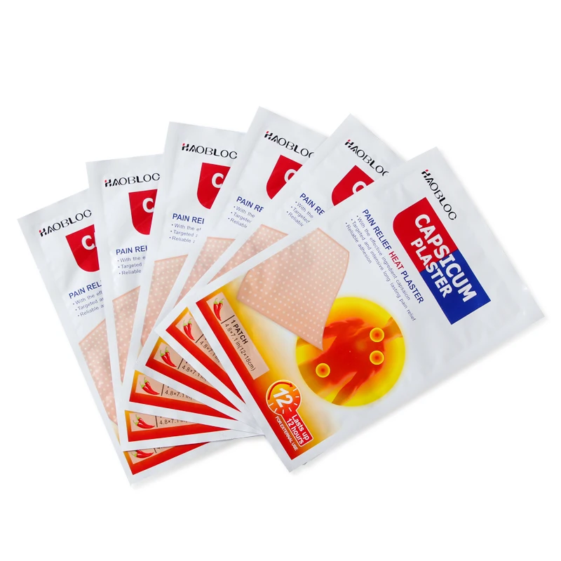 Pain Relief Capsicum Plaster, Chinese Medicinal Herb Hot Capsicum Plaster