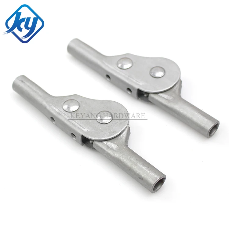 Folding Lazy Sofa Hinge Adjustable Lever Connector 5 Gears Ratchet Hinges 180 Degree