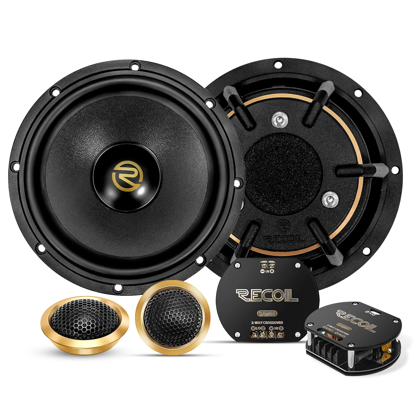 SAM65 Premium Level One Series 6.5-Inch Car Audio Component Speaker System
