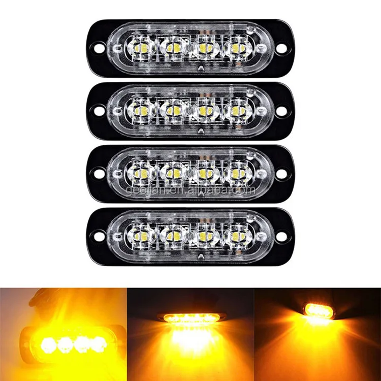 high power mini light bar with siren led warning light bar
