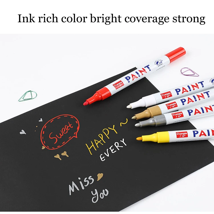 
2020 Amazon hot selling tile mark wall repair pen white cement mark, non-toxic dust tasteless environmental marker 