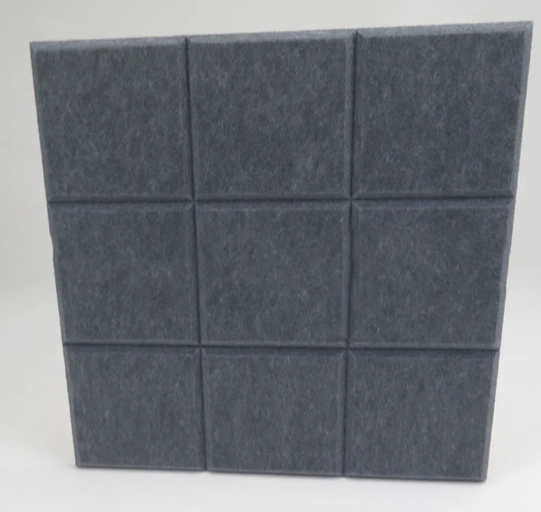 Polyester Fiber Sound-Absorbing Board Soundproofing Cotton Conference Room Piano Room Soundproofing Board