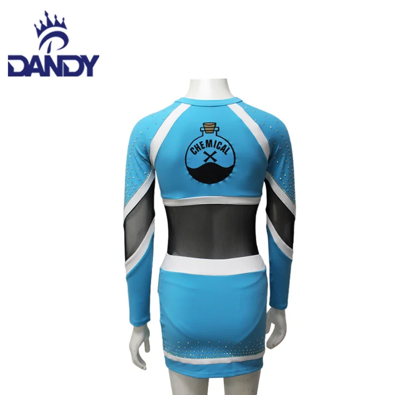 Cheer Dance New trend crop top cheerleading uniforms custom cheerleading For Youth cheerleader uniform