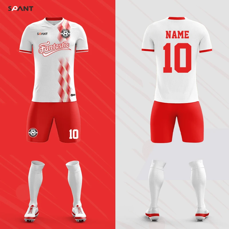 Football jersey set for men and women professional customized jerseys for sports matches jersey
