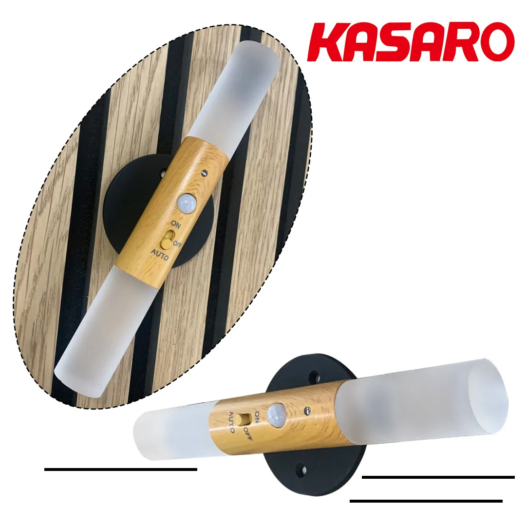 KASARO Mini Portable LED Wall Night Lamp with Rechargeable Induction Sensor Human Detection LED Sconce Lights