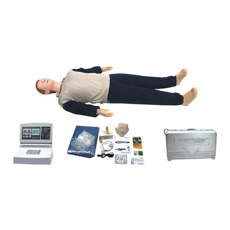 Medical Device CPR Full Body Manikin Set CPR Machine With Accessories