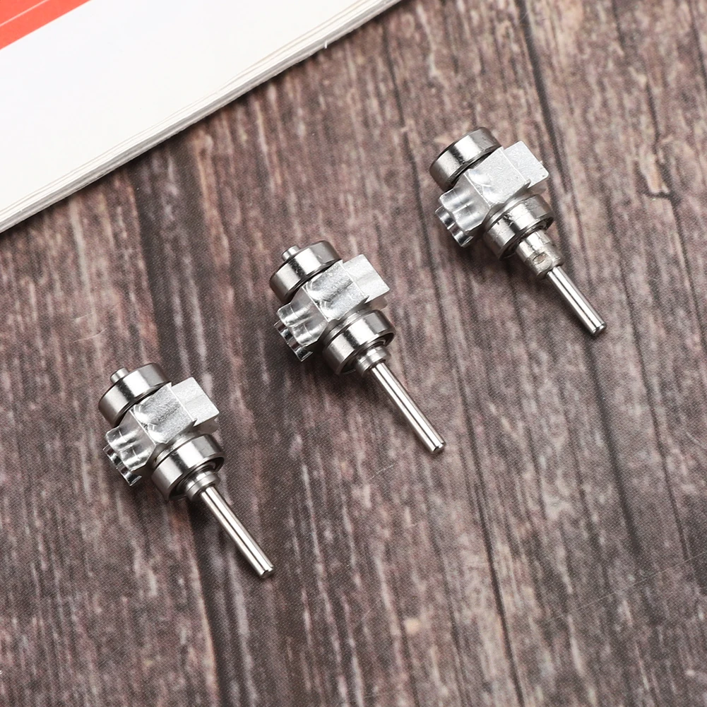 Dental Turbine Cartridge Rotor 2 Types NSK High Speed Standard Handpiece Push Button Torque Bearing Rotor Stainless Steel