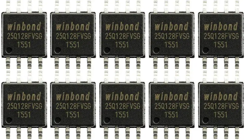 SYHY 50 шт./лот SOP-8 W25Q128FVSIG FLASH 128M-bit 104 МГц память IC новая и оригинальная