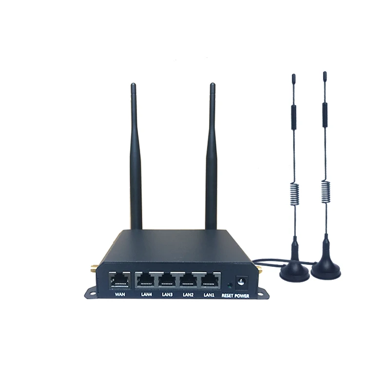1WAN + 42LAN(10/100Mbps)+1 Reset+1 SIM Slot 4G  wireless WiFi CPE Routers 12V Power Router