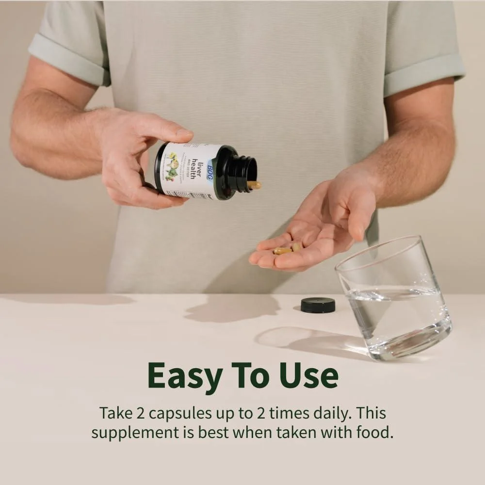 Dietary Supplement Liver Health Support Supplement Natural Liver Detox Capsules Cleanse and Repair
