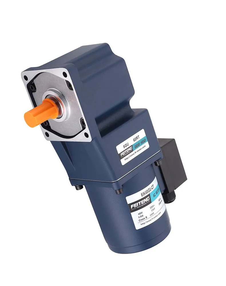 1350rpm 1550rpm AC Reversible 220v 110v motor reducer 120w 140w gear reducer with electric brake motor