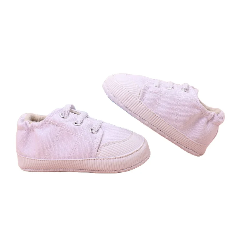 Canvas soft sole walking shoes for