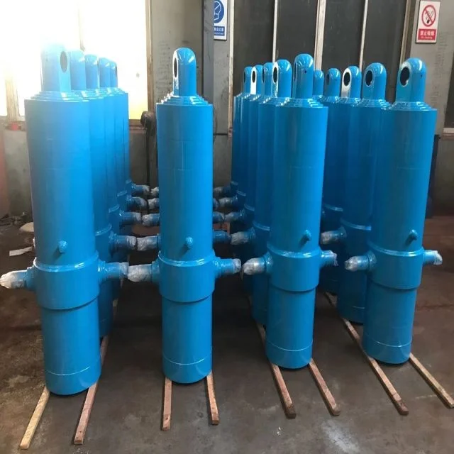 Water Conservancy Customized 3000 Mm Stroke Telescopic Hollow Plunger Hydraulic Cylinder