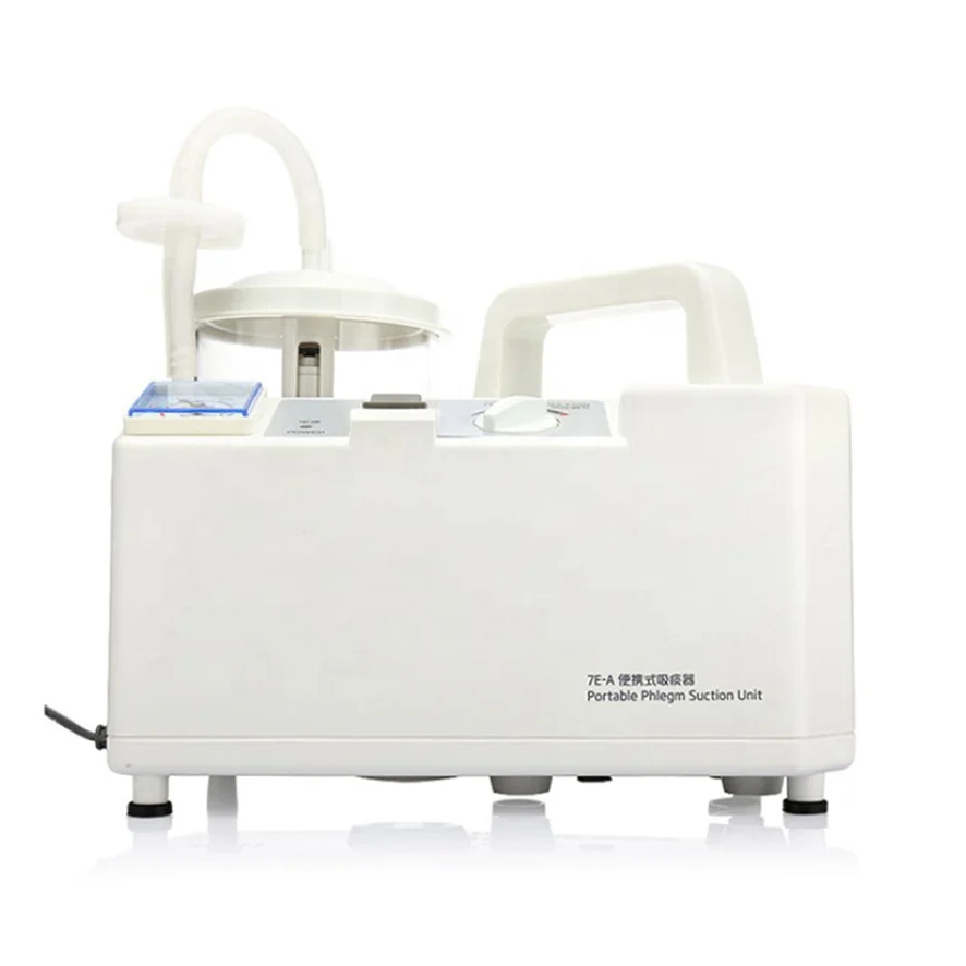 IN-7E-A Medical  Phlegm Suction Pump Machine Water Suction Machine Oem Plastic Air Suction Machine 3 Years