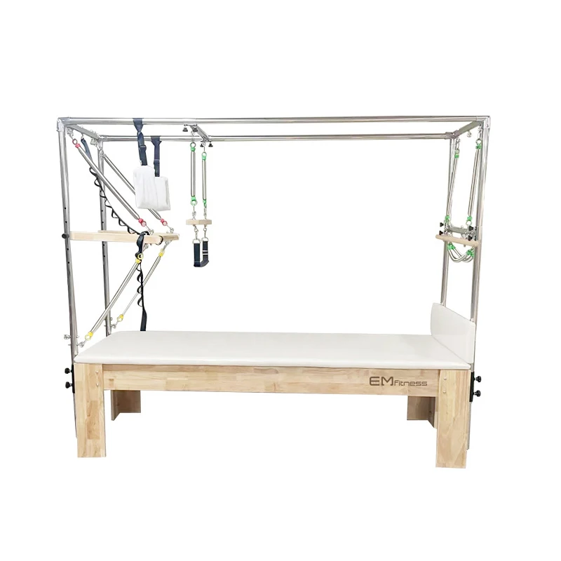 pilates Cadillac reformer machine aluminum commercial with tower