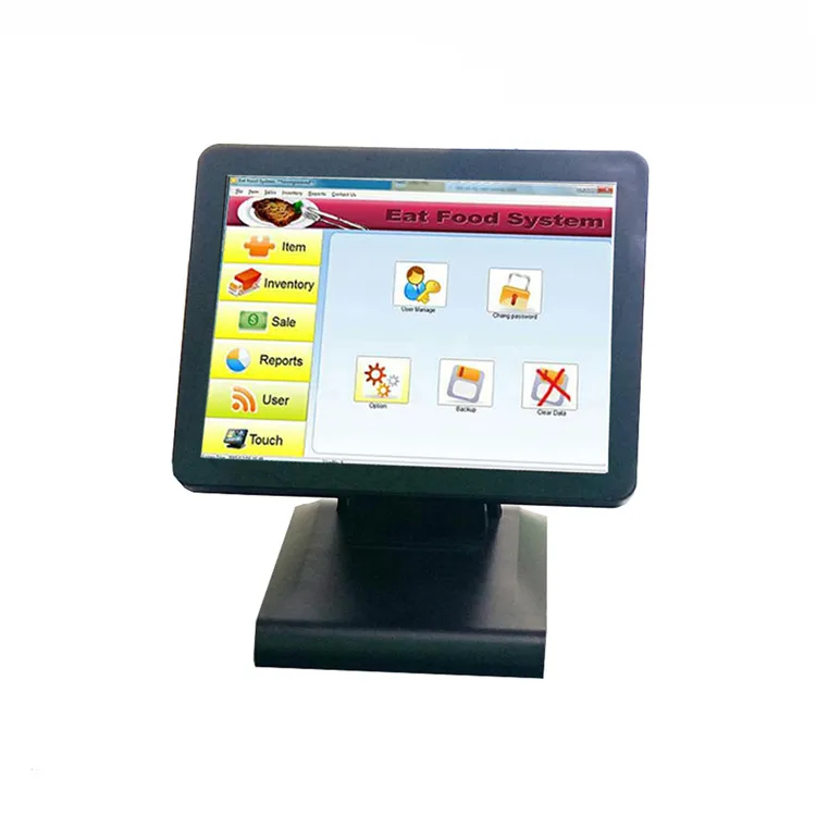 Супермаркет оптом Smart pos терминал 12/14/15/17 дюймов android tablet кассовый аппарат с сенсорным экраном системы msr