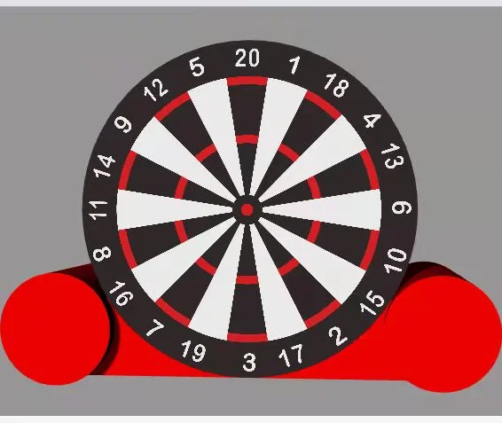 Interactive Football Dartboard Soccer Target Dart Board Inflatable Foot Dart For Sale
