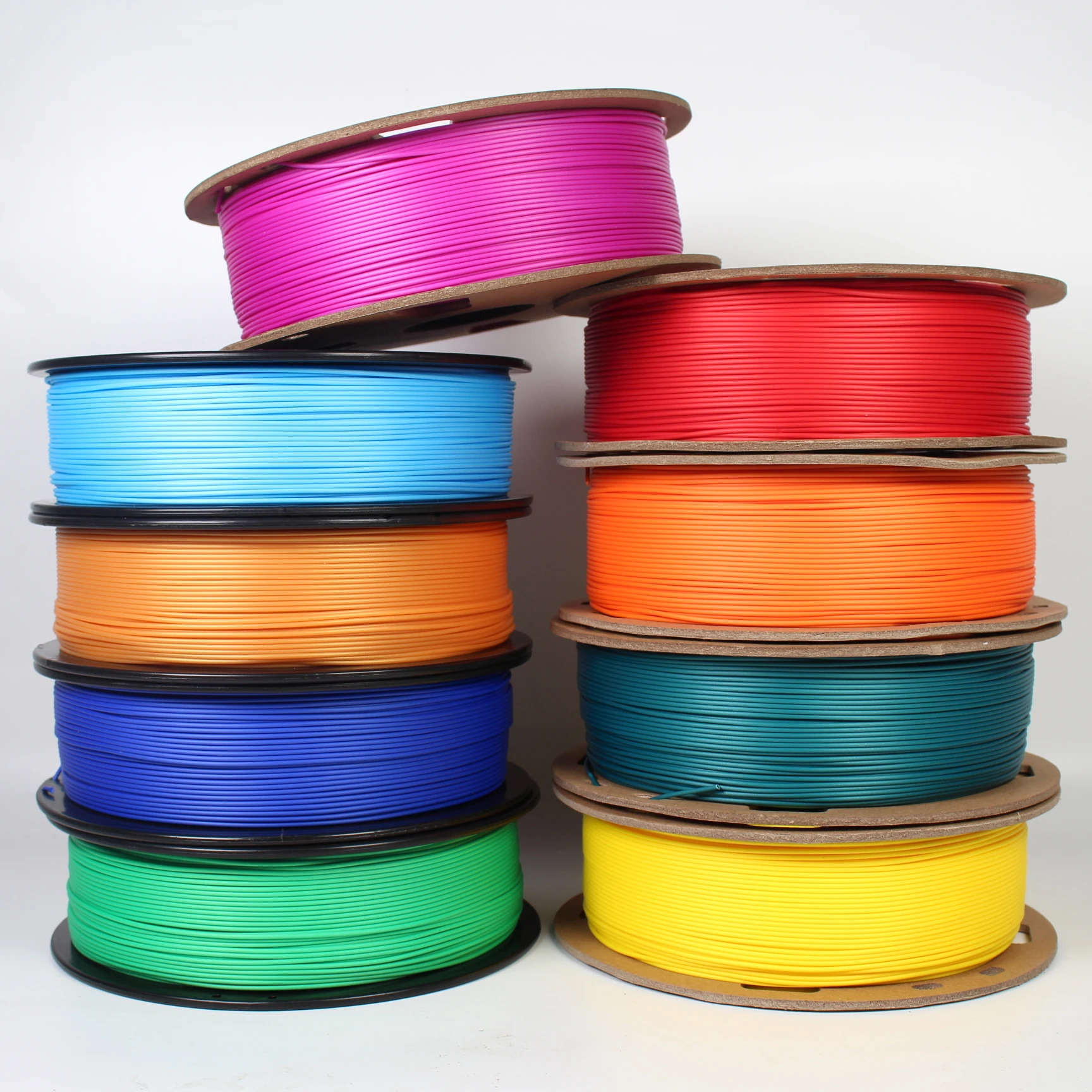 filamento pla 1kg Best quality 3d printer plastic filament 1.75mm PLA/ABS/PCL/PETG/TPU/HIPS/PP/WOOD etc 3d 1.75mm plastic rods