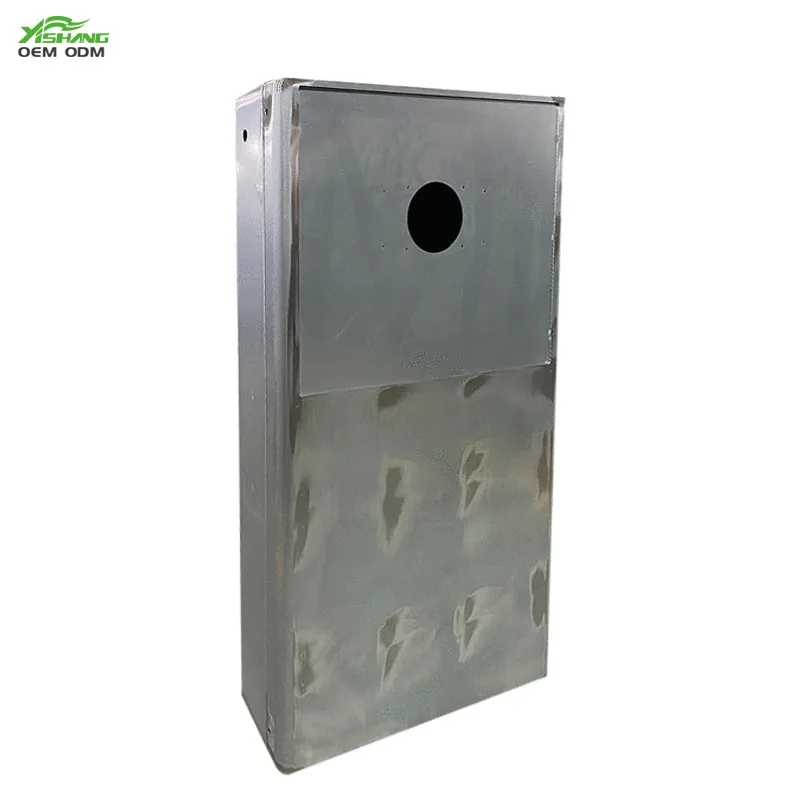 Custom white waterproof power distribution equipment battery enclosure box outdoor  lithium solar battery enclosure box