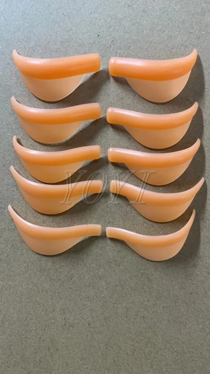 Silicone Eyelash Perm Pad Recycling Lashes Rods Shield Lifting 3D Eyelash Curler Makeup