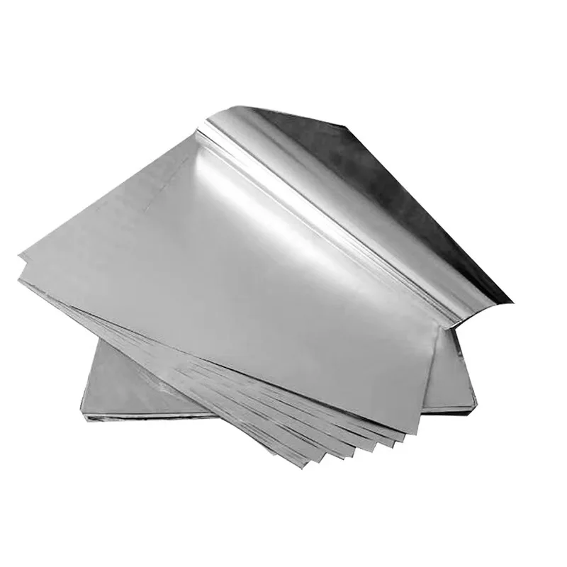 Wholesale Silver Foil Plain Cigarette Aluminum Foil Paper Roll or Sheet