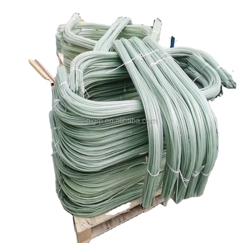 GRP FRP GFRP BFRP Fiberglass reinforced plastic rebar gfrp rebar for sale 8mm 10mm 12mm 16mm 20mm