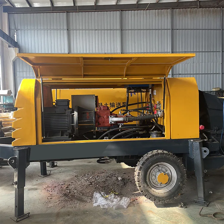 Good Sales Mini Portable Concrete Pump / Mini Concrete Trailer Pump for Sale